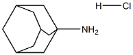 1-Adamantanamine,hydrochloride.(L-)- (8CI) Structure