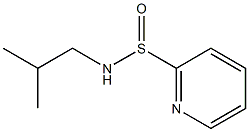 2-Pyridinesulfinamide,N-(2-methylpropyl)-(9CI) 结构式