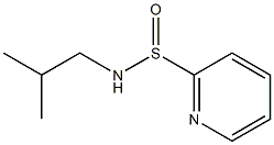 2-Pyridinesulfinamide,N-(2-methylpropyl)-(9CI),139036-87-6,结构式