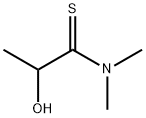 Propanethioamide,2-hydroxy-N,N-dimethyl-(9CI) Structure
