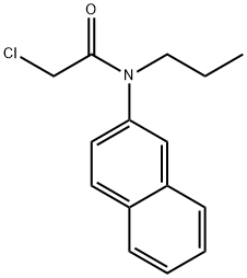 2-chloro-N-(naphthalen-2-yl)-N-propylacetamide Structure