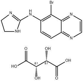 Brimonidine L-tartarate Structure
