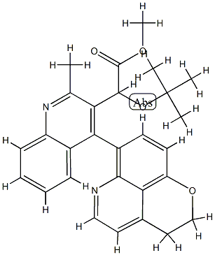(S)-2-(叔丁氧基)-2 - ((R)-4-(2,3-二氢吡喃并[4,3,2-DE]喹啉-7-基,1402714-51-5,结构式