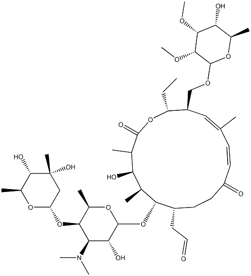 酒石酸泰洛星,1405-54-5,结构式