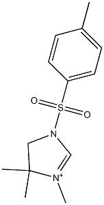 1-(4-tosyl)-3,4,4-trimethylimidazolidine Structure