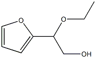 β-エトキシ-2-フランエタノール 化学構造式