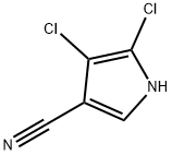 1H-Pyrrole-3-carbonitrile,4,5-dichloro-(9CI) Structure