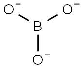 Triboron trihydroxide Structure