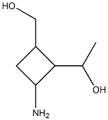 1,2-Cyclobutanedimethanol,3-amino-alpha2-methyl-(9CI),142494-33-5,结构式