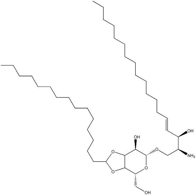 plasmalopsychosine A,142506-73-8,结构式