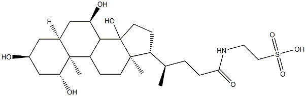 tauro 1-hydroxycholic acid,142608-64-8,结构式