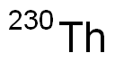 THORIUM230 结构式