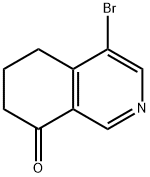 4-BROMO-6,7-DIHYDROISOQUINOLIN-8(5H)-ONE(WXC07920) Structure