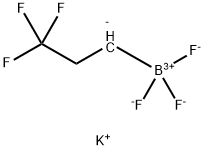 Potassium 3,3,3-trifluoropropane-1-trifluoroborate Struktur