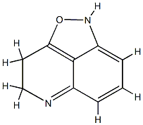 6H-Isoxazolo[5,4,3-de]quinoline,7,8-dihydro-(9CI) Structure