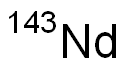 Neodymium143 Structure