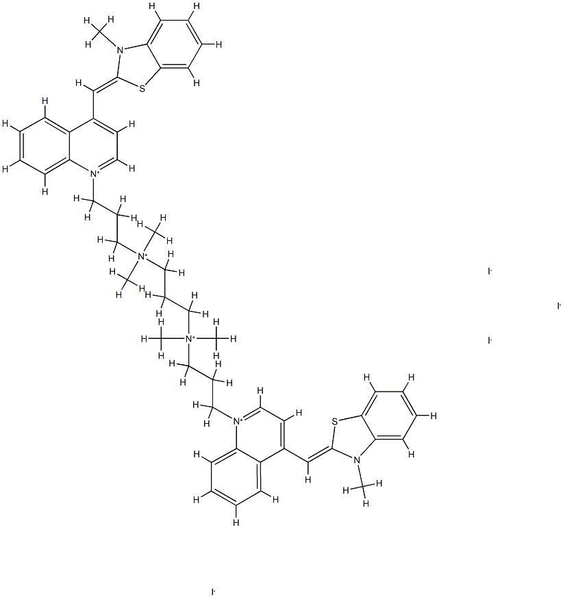 TOTO-1 化学構造式