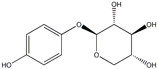 4-hydroxyphenyl-O-xyloside,143578-68-1,结构式