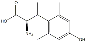 2',6'-dimethyl-beta-methyltyrosine,143739-15-5,结构式