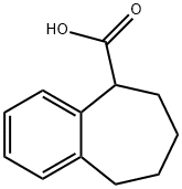 6,7,8,9-tetrahydro-5H-benzo[7]annulene-5-carboxylic acid 化学構造式