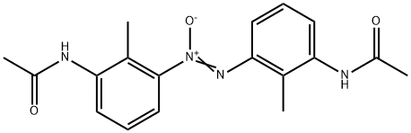 33DIACETYLAMINO22DIMETHYLAZOXYBENZENE 化学構造式