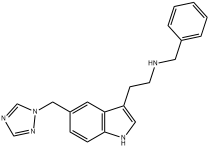 N10-DidesMethyl N10-Benzyl Rizatriptan Structure