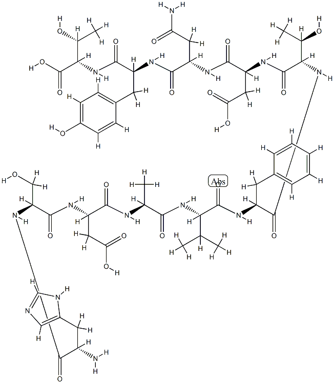 vasoactive intestinal peptide (1-11) Structure