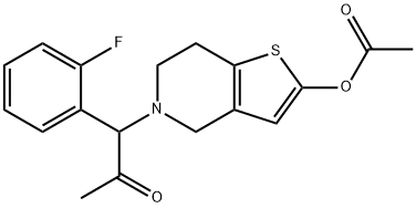 Prasugrel Acetyl IMpurity Struktur