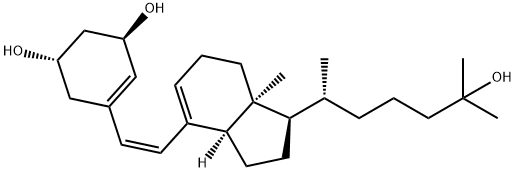 1,25-dihydroxy-19-norprevitamin D3,144699-06-9,结构式