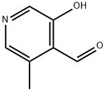 4-Pyridinecarboxaldehyde,3-hydroxy-5-methyl-(9CI) 结构式