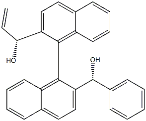 (alpha2R,alpha2’R,1S)-alpha2-Ethenyl-alpha2’-phenyl-[1,1’-binaphthalene]-2,2’-dimethanol|(ALPHA2R,ALPHA2'R,1S)-ALPHA2-乙烯基-ALPHA2'-苯基-[1,1'-联萘]-2,2'-二甲醇