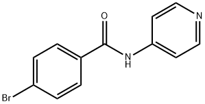 4-bromo-N-pyridin-4-ylbenzamide Structure