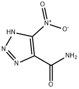 1H-1,2,3-Triazole-4-carboxamide,5-nitro-(9CI) Struktur