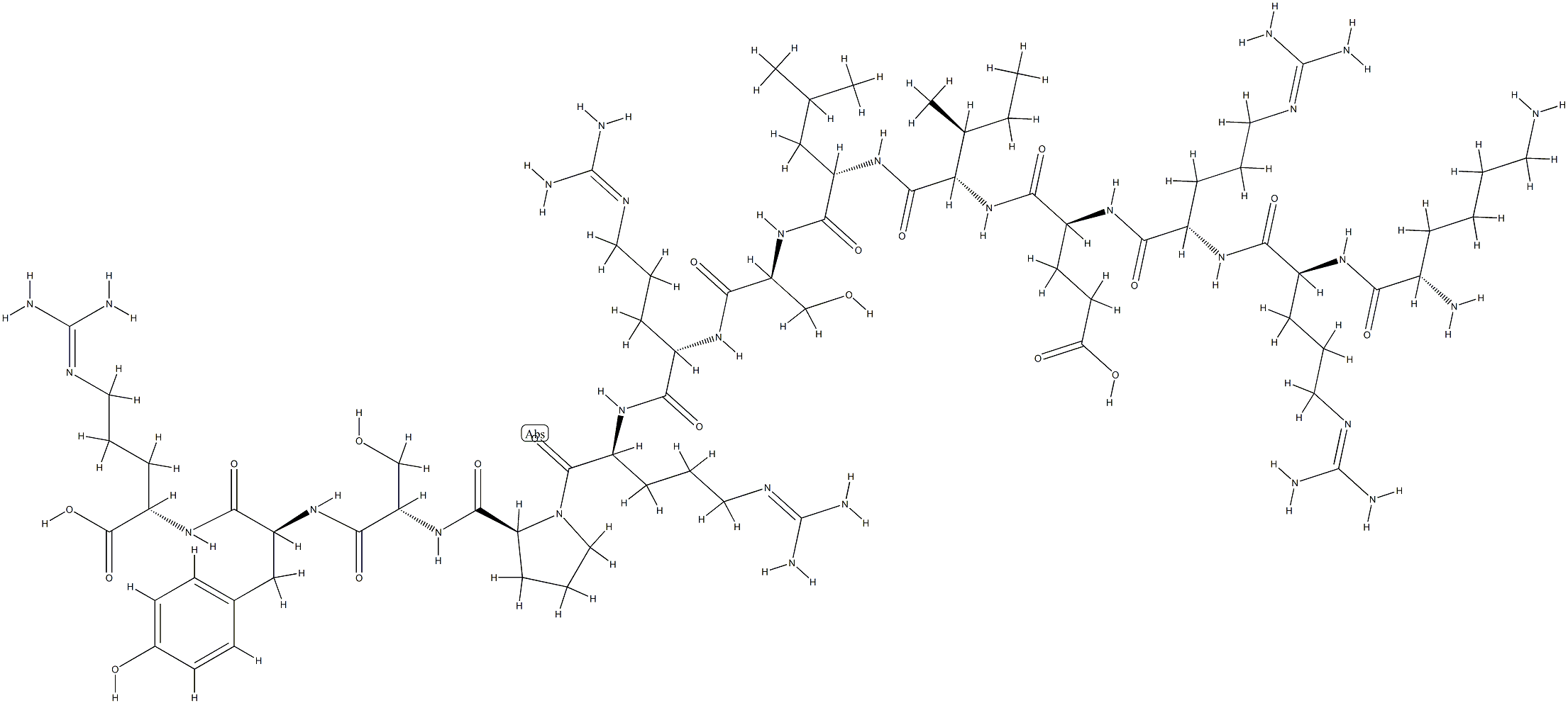 多肽CREBtide,149155-45-3,结构式
