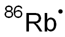 Rubidium86 化学構造式