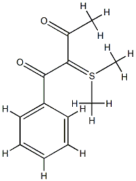 2-(dimethyl-lambda~4~-sulfanylidene)-1-phenyl-1,3-butanedione|