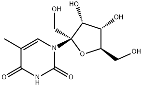 1-psicofuranosylthymine Structure