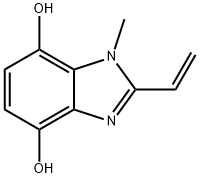 1H-Benzimidazole-4,7-diol,2-ethenyl-1-methyl-(9CI) Structure