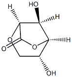 D-Mannonic acid, 2,6-anhydro-, gamma-lactone (9CI) 结构式