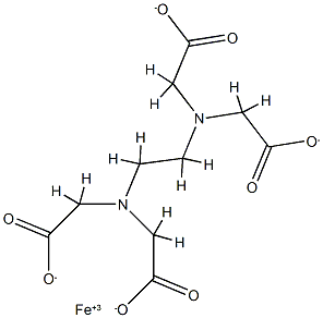 Fe(III)-EDTA Structure