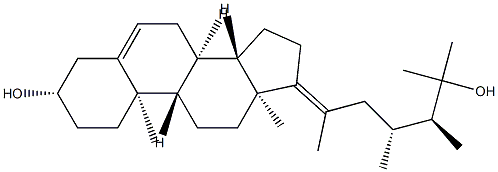 25-hydroxysarcosterol 结构式