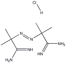 22AZOBIS2AMIDINOPROPANEHYDROCHLORIDE Structure