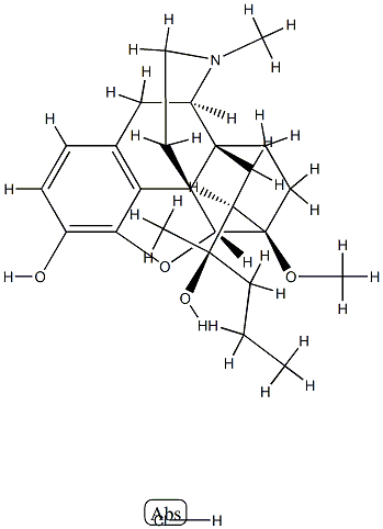 Dihydroetorphine hydrochloride Structure