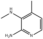 2,3-Pyridinediamine,N3,4-dimethyl-(9CI) 化学構造式