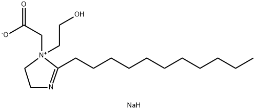 月桂酰两性基乙酸钠,156028-14-7,结构式