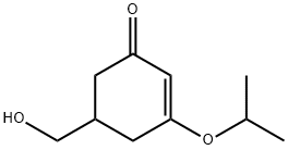 2-Cyclohexen-1-one,5-(hydroxymethyl)-3-(1-methylethoxy)-(9CI) 结构式