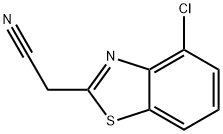 2-Benzothiazoleacetonitrile,4-chloro-(9CI),157764-00-6,结构式