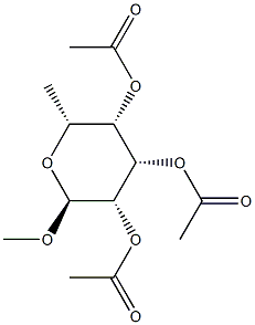 Methyl 2-O,3-O,4-O-triacetyl-6-deoxy-α-D-talopyranoside|