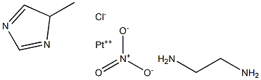 chloro(ethylenediamine)(1-methylimidazole-N(3))platinum(II),158366-92-8,结构式
