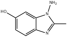 1H-Benzimidazol-6-ol,1-amino-2-methyl-(9CI) Structure